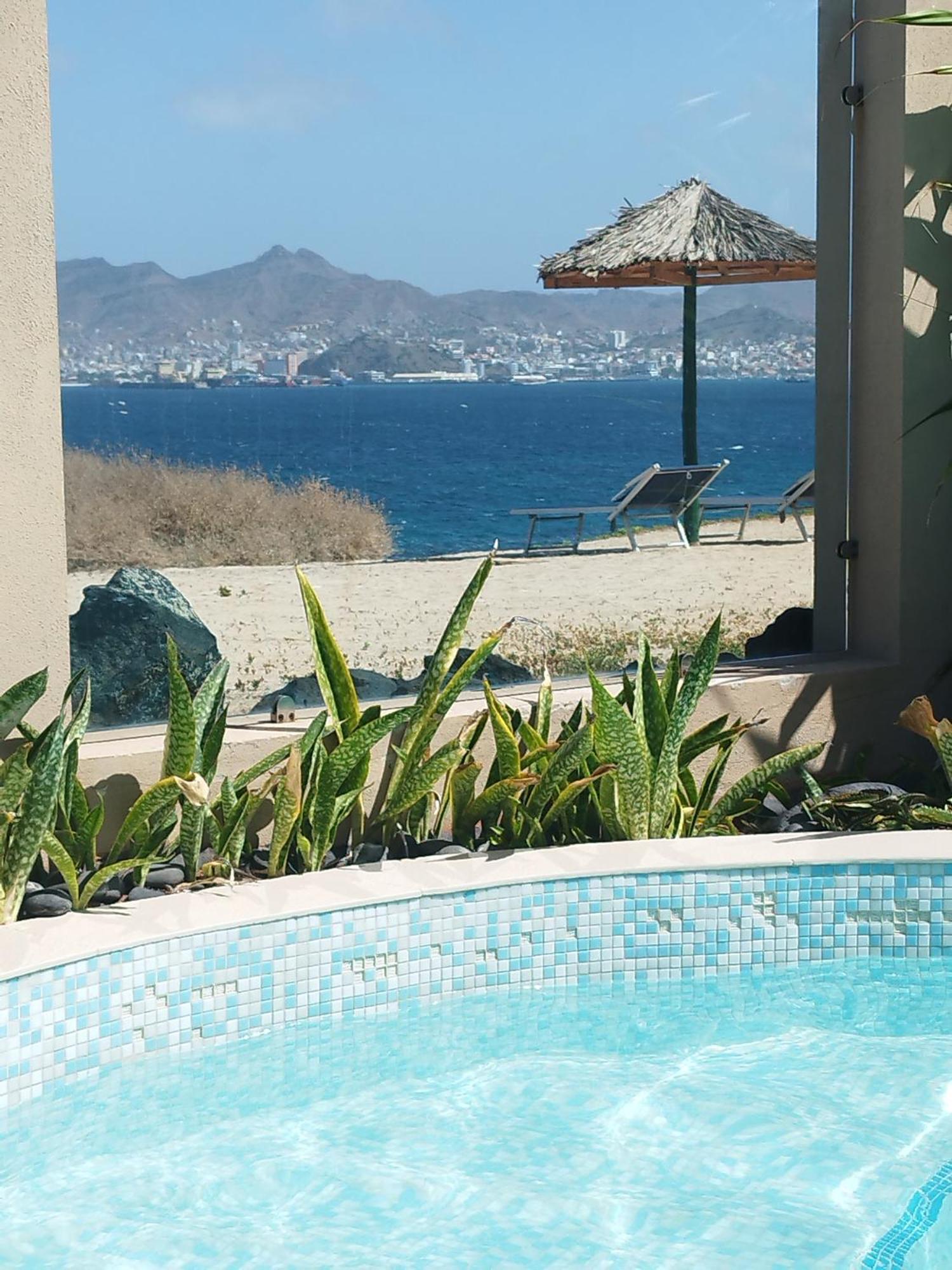 Apartamento Lazareto Oceanview Mindelo Exterior foto